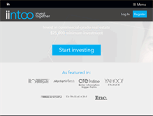 Tablet Screenshot of iintoo.com